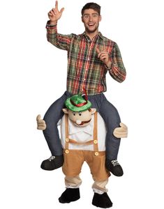 Oktoberfest Anton Piggyback Unisex Kostyme