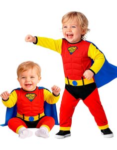 Mom's Hero - Superhelt Kostyme til Baby