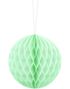 Pistasjgrønngrønn Honeycomb Ball 10 cm
