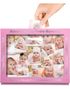 Baby Bilder og Minnesmerker - Dyp Rosa Foto/Minneramme 35x28 cm