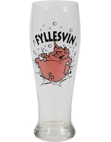 Fyllesvin Ølglass