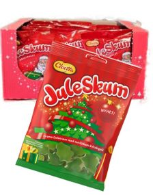 24 stk Cloetta Juleskum med Vingummi - Hel Eske 2,4 kg
