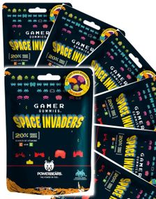 1756598400_112 stk Offisiell Space Invaders Vingummi 50 g - Hel Eske Gamer Gummies