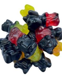 1 kg Matthijs Duo Bears - Pose med Fruktvingummi og Lakris