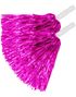2 stk Skinnende Lilla Pom Poms