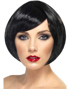 Bob Haircut Parykk - Svart