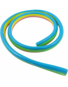 6 kg Vidal Giant Rainbow Cables / LANGE Regnbuefargede Fruktstenger ca 80 stk på 67,5 cm