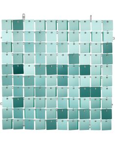 Veggpanel med Paljetter 30x30 cm Turkis - Backdrop/Bakgrunn