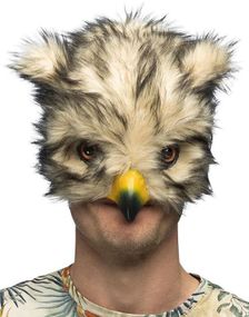 Fluffy Uglemaske