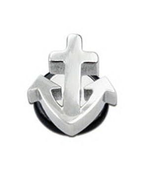 Laser Cut Silver Anchor - Fake Plugg