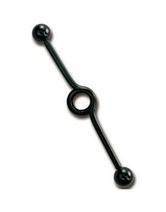 Circle Made Black - 1,6 x 40 mm Ørebarbell