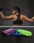 3 stk Forskjellig Fargede Fitness Mobility Latex Treningsbånd i Nylonbag