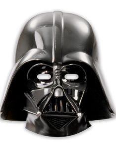 6 stk Dart Vader Pappmasker - Star Wars
