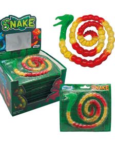 12 stk 1 Meter Vidal Snake / Gelegodteri - Hel eske