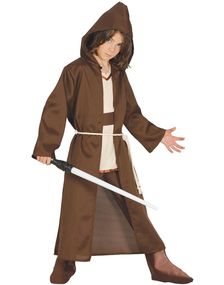 Star Wars Inspirert Jedi-kostyme for Barn med Hette og Belte
