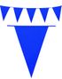 Royal Blått Banner med Store Vimpel Flagg 10 meter 