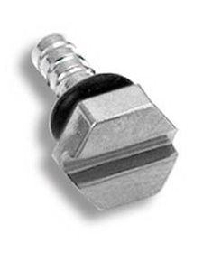 Silver Screw Piercing Plugg