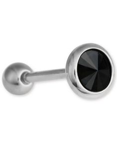 Single Black Diamond - Tungepiercing