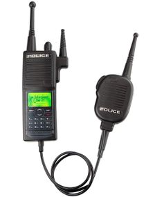 Politi Radio/Walkie-Talkie Kostymetilbehør