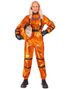 Klassisk Oransje Astronaut Damekostyme