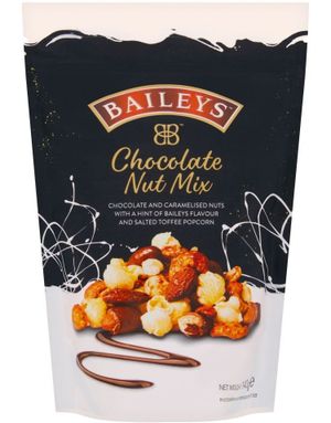 Baileys Chocolate Nut Mix - Nøtter og Popcorn med Sjokolade og Karamell 140 gram