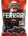 Toms Ferrari Cola - Bilformede Vingummibiter med Colasmak 120 gram