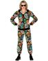 UV Glow Joggedress til Herre med Day of the Dead Motiver - X-Large
