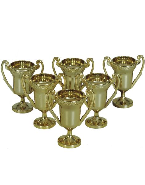 6 stk Små Pokaler 6 cm