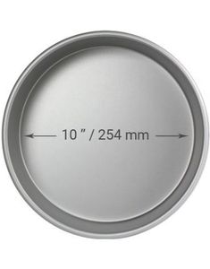 PME Rund Kakeform i Aluminium Ø25 x 7,5 cm