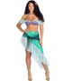 Spellbound Mermaid - Havfruekostyme til Dame - X-Small