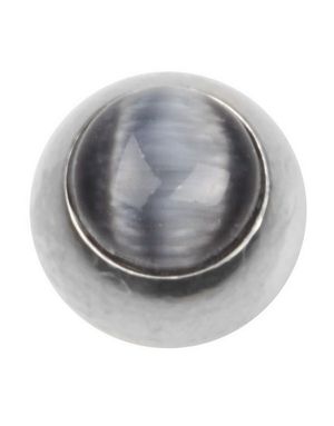Cat Eye Grey - 6 mm Stålkule til 1,6 mm Stang