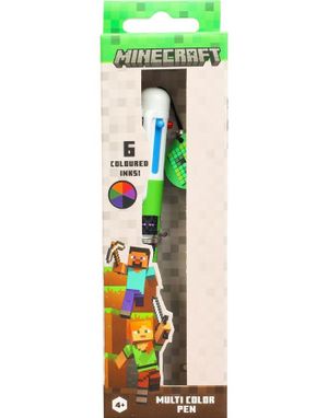 Minecraft Kulepenn med 6 Forskjellige Farger