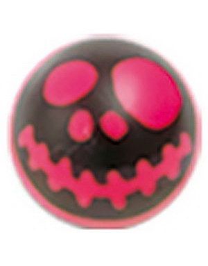 Jack Skellington Head - Svart og Rosa Akrylkule