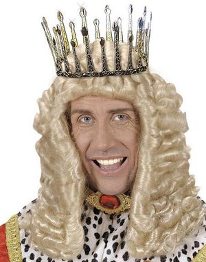Gullfarget Konge/Prinse Krone