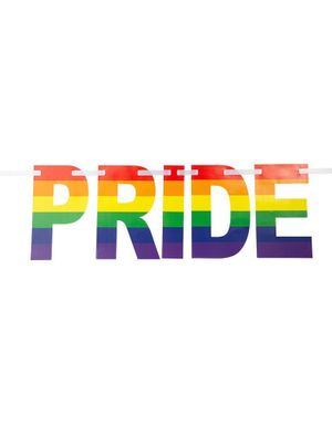 Pride Banner i Kartong 2 meter