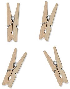 20 stk BEIGE Treklyper til Dekorasjon 3 cm