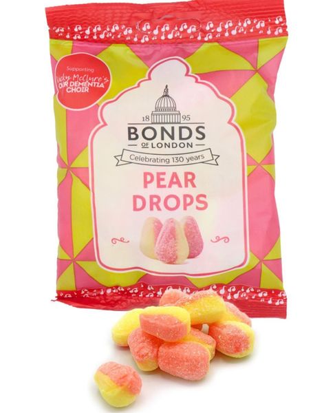 Pear Drops - Bonds of London 130 gram (UK)