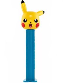 Blå Pikachu Pez-Holder med 2 stk Pez Pakker