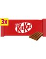 3-Pack KitKat 4 Fingers Sjokolade 124,5 gram