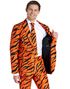 Orange Tigerstripete Dress til Herre - Suitmeister
