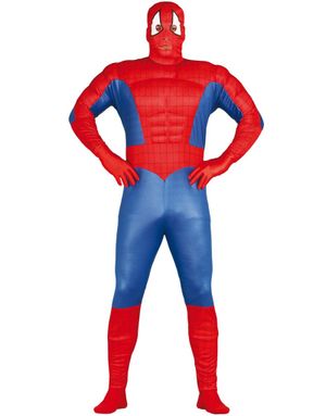 Spiderman Inspirert -Superhelt Herrekostyme 2 Deler