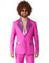 Rosa Disco Dress med Paljettdetaljer til Herre - Suitmeister - Large