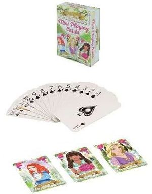 24 stk Mini Kortstokk med Prinsessemotiver - Hel Eske