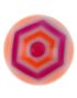 Hexagonal - Orange Akrylkule