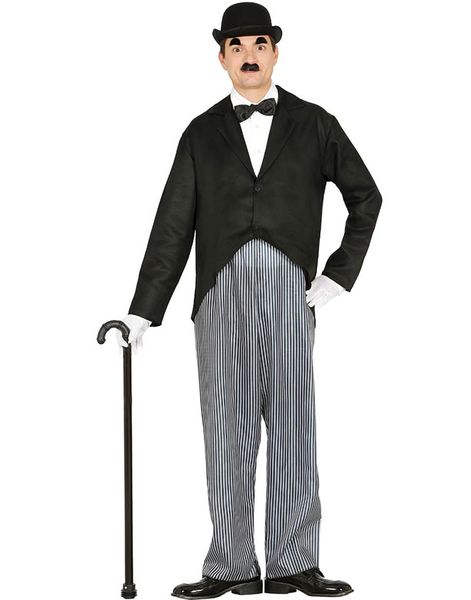 Charlie Chaplin Inspirert Kostyme