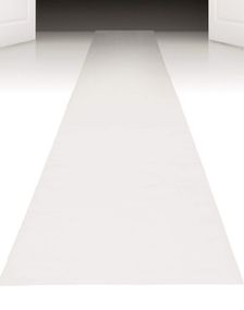 450x60 cm Hvit Løper - VIP Party
