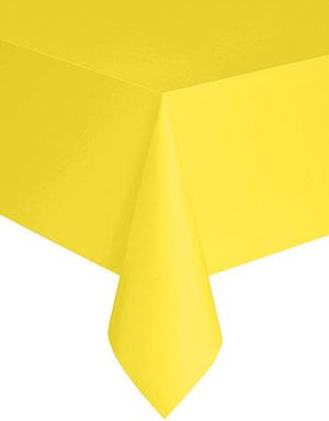 Neon Gul Plastduk 137x274 cm