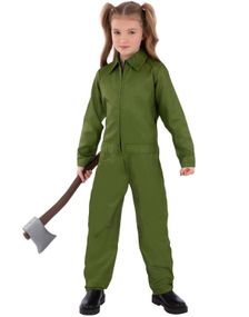 Grønn Jumpsuit Kostyme til Barn