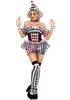 Darling Harlequin - Harlekin/Klovnekostyme til Dame - Large