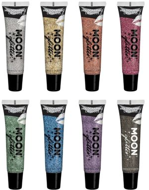 VELG BLANT 8 FARGER - Holografisk Glitter Lipgloss